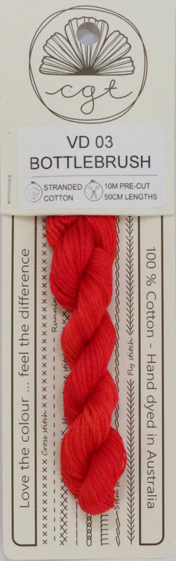 407003 Cottage Garden Thread Feathers & Petals Range VD03 Bottlebrush