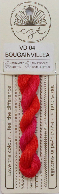 407004 Cottage Garden Thread Feathers & Petals Range VD04 Bougainvillea