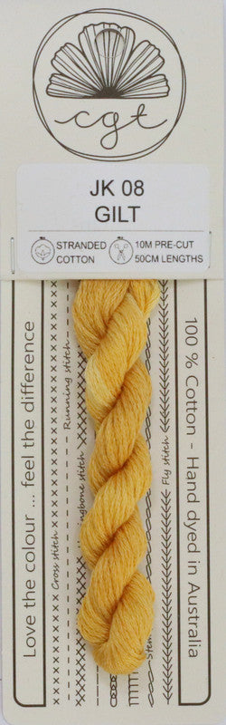 408008 Cottage Garden Thread Bookshelf Range JK08 Gilt
