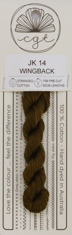 408014 Cottage Garden Thread Bookshelf Range JK14 Wingback