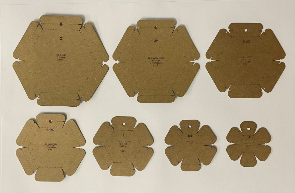 502001 Tack it Easy Set A Hexie Folding Tool by CGT