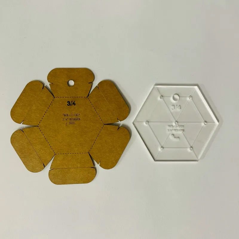 502007 Tack it Easy 3/4" Hexie Folding Tool by CGT