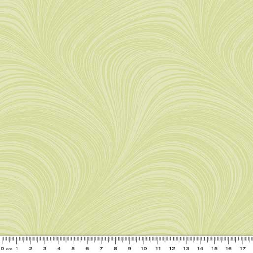 101010 Wave Texture Pearlescent Sage 42 100% cotton