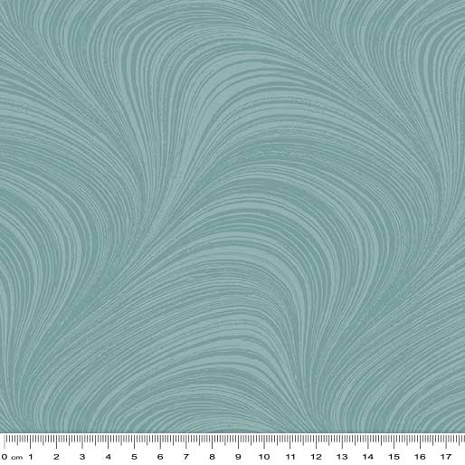 101012 Wave Texture Pearlescent Teal 84 100% cotton