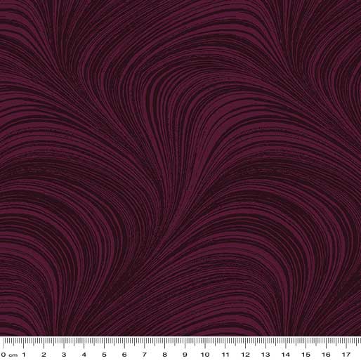101013 Wave Texture Pearlescent Wine 87 100% cotton 