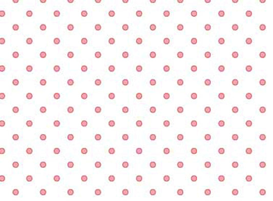 102028 Basically Hugs Dots Pink by Helen Stubbings 100% cotton