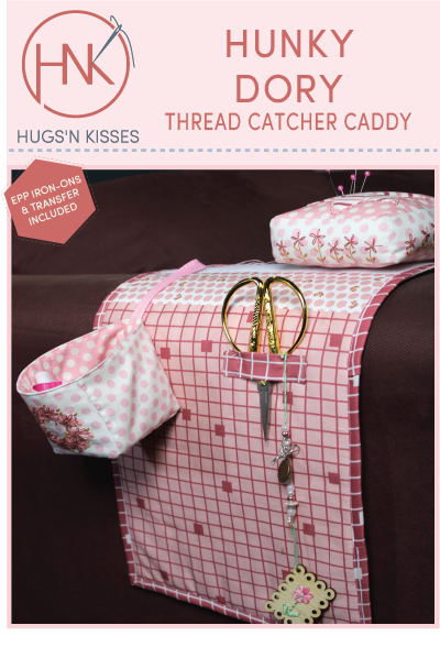 201070 Hunky Dory Thread Catcher Caddy Pattern by Hugs n Kisses