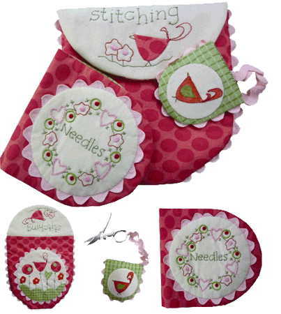 201077 Inspired to Stitch Sewing Companions Pattern by Hugs n Kisses