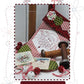 201086 Stitcher's Santa Stocking Pattern by Hugs n Kisses