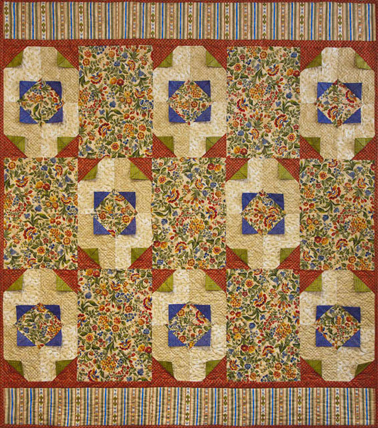 205017 Dutch Prairie Quilt Pattern by Leesa Chandler