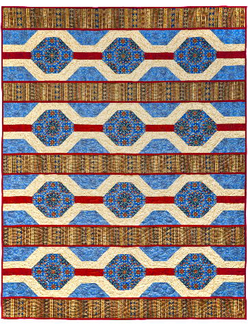 205025 Magic Carpet Ride Quilt Pattern by Leesa Chandler