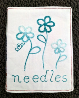 206001 Embroidered Needle Book Pattern by Margaret Phillips