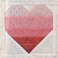206005 Colour My Heart Foundation Paper Pieced Quilt Pattern by Margaret Phillips
