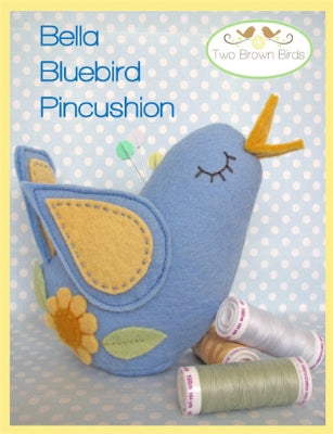 211001 Bella Bluebird Pincushion Pattern by Two Brown Birds Creative Card