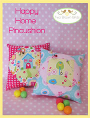 211003 Happy Home Pincushions Pattern by Two Brown Birds Creative Card