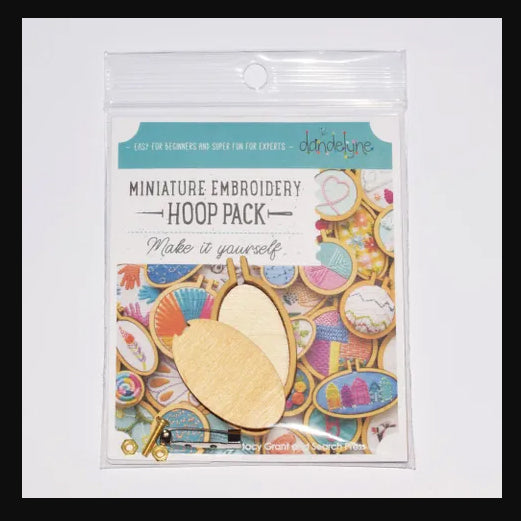 Dandelyne Mini Embroidery Hoops — Ms. Cleaver - Creations for a