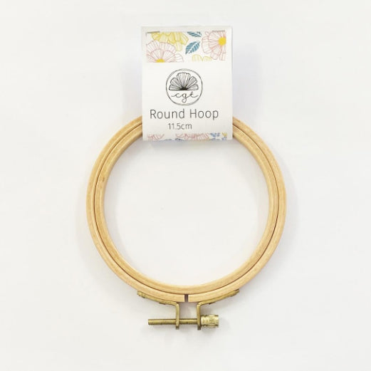 315025 Timber Embroidery Hoop Round 11.5cm from CGT