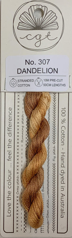 401029 Cottage Garden Thread Signature Range 307 Dandelion