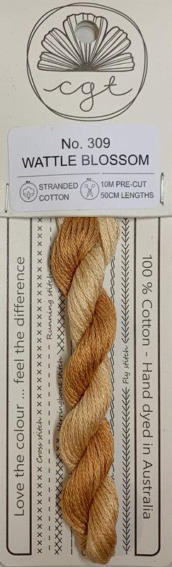 401031 Cottage Garden Thread Signature Range 309 Wattle Blossom