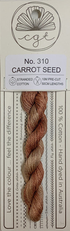 401032 Cottage Garden Thread Signature Range 310 Carrot Seed