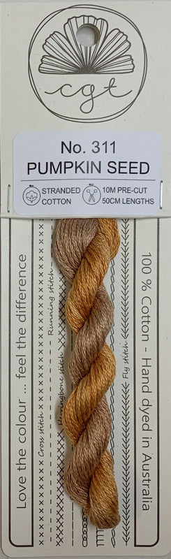 401033 Cottage Garden Thread Signature Range 311 Pumpkin Seed