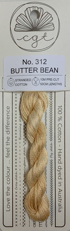 401034 Cottage Garden Thread Signature Range 312 Butterbean