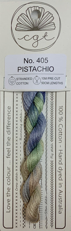 401045 Cottage Garden Thread Signature Range 405 Pistacchio