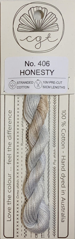 401046 Cottage Garden Thread Signature Range 406 Honesty