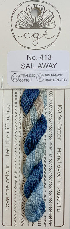 401053 Cottage Garden Thread Signature Range 413 Sail Away