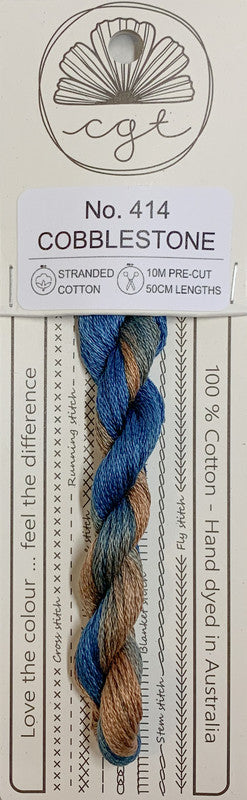 401054 Cottage Garden Thread Signature Range 414 Cobble Stone