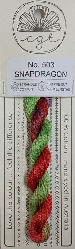 401064 Cottage Garden Thread Signature Range 503 Snapdragon – Creature ...