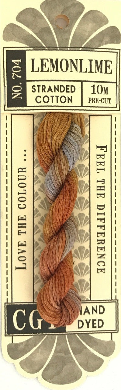 401086 Cottage Garden Thread Signature Range 704 Lemonlime