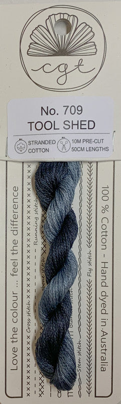 401091 Cottage Garden Thread Signature Range 709 Tool Shed