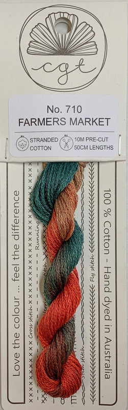 401092 Cottage Garden Thread Signature Range 710 Farmer's Market
