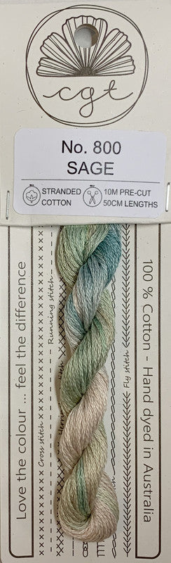 401093 Cottage Garden Thread Signature Range 800 Sage