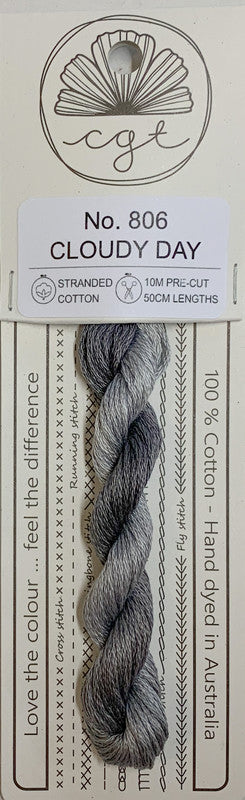 401099 Cottage Garden Thread Signature Range 806 Cloudy Day