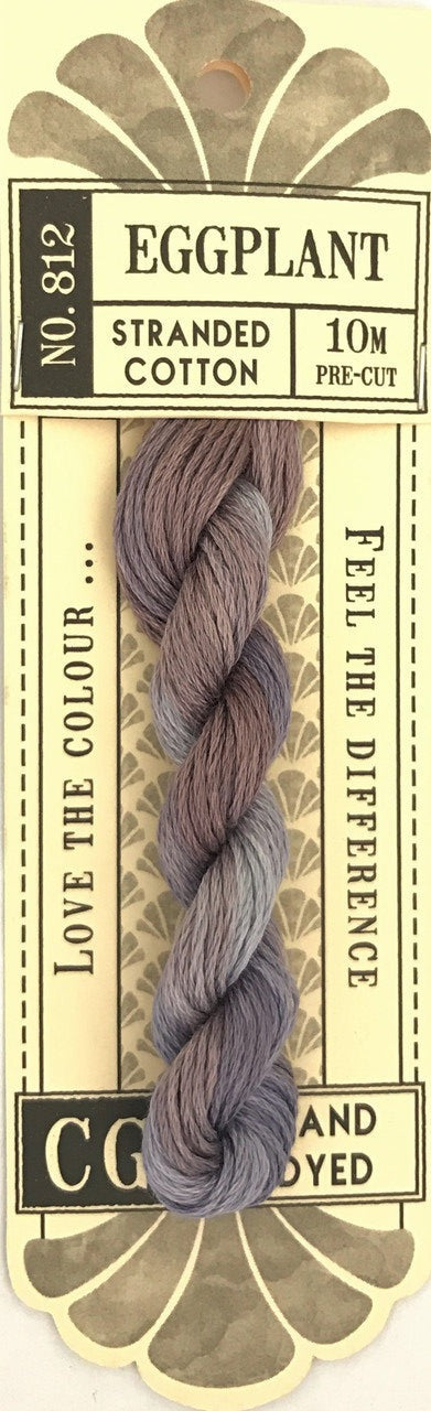 401105 Cottage Garden Thread Signature Range 812 Eggplant