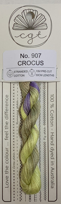 401114 Cottage Garden Thread Signature Range 907 Crocus