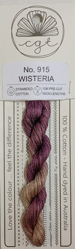 401122 Cottage Garden Thread Signature Range 915 Wisteria