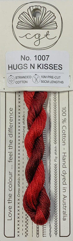 401131 Cottage Garden Thread Signature Range 1007 Hugs 'n' Kisses