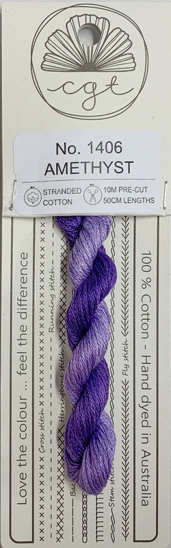 401162 Cottage Garden Thread Signature Range 1406 Amethyst