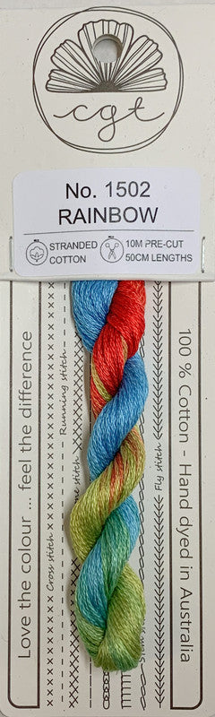 401164 Cottage Garden Thread Signature Range 1502 Rainbow