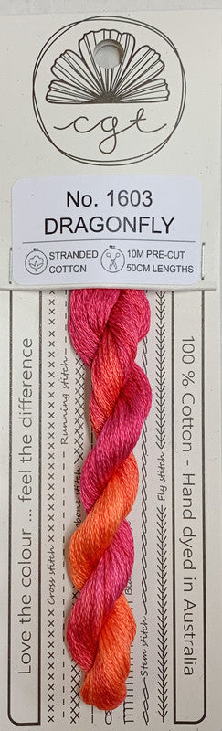 401171 Cottage Garden Thread Signature Range 1603 Dragonfly