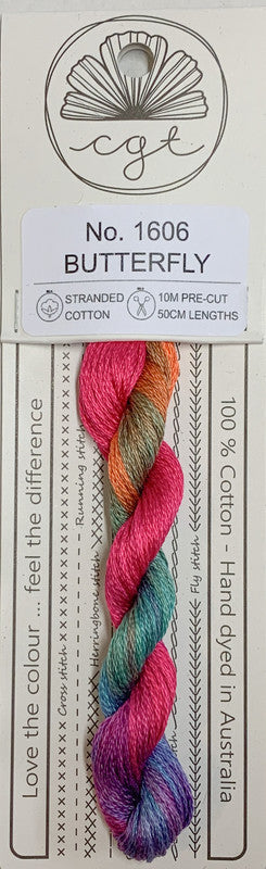 401174 Cottage Garden Thread Signature Range 1606 Butterfly
