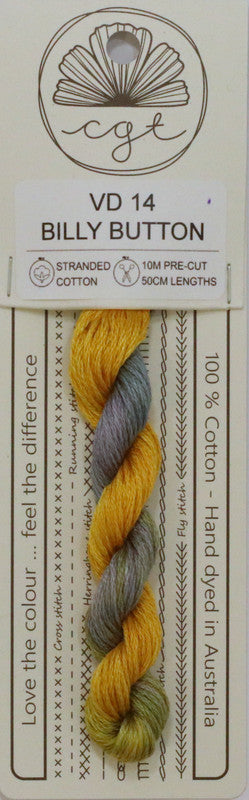 407014 Cottage Garden Thread Feathers & Petals Range VD14 Billy Button
