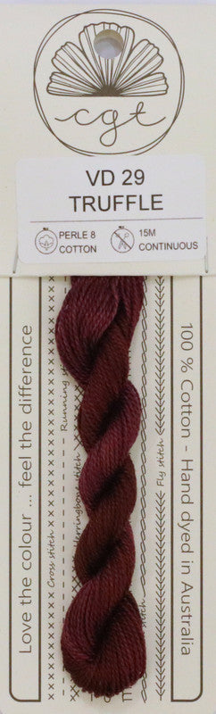 407029 Cottage Garden Thread Feathers & Petals Range VD29 Truffle